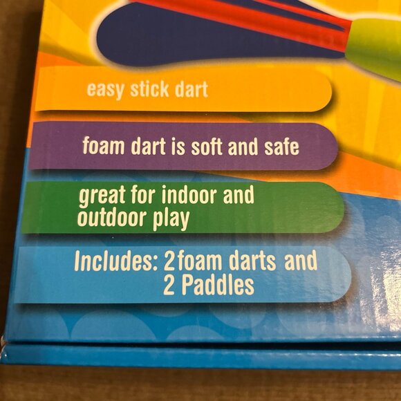 Foam Dartz Catch Game By Refresh Sports Stick Foam Darts Game For Kids - Picture 2 of 12